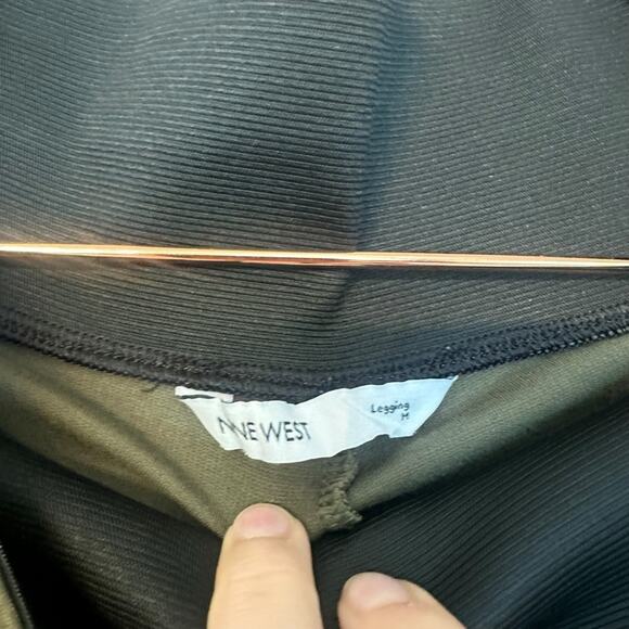 Nine West Olive Green Leggings - Size Medium - Like New - Picture 7 of 10